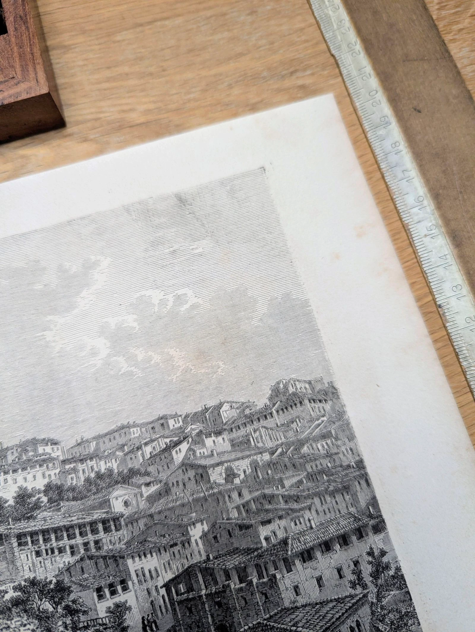 Fontebranda, Sienne. Ilustração impressa em 1866. – photo 9